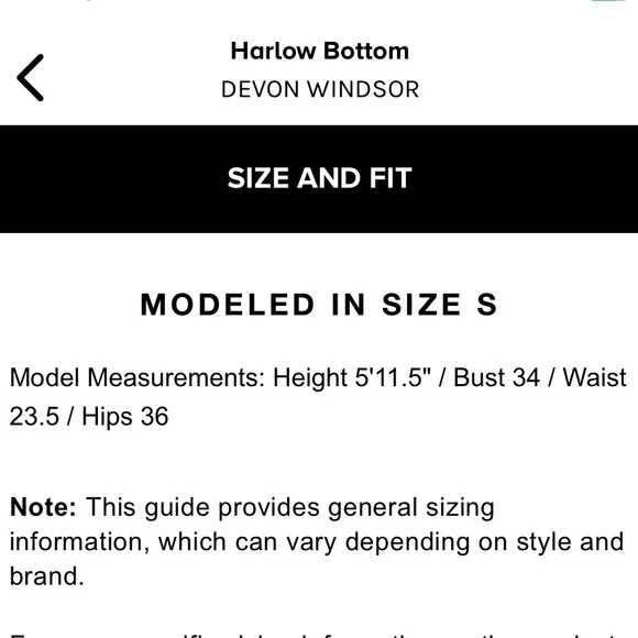 DEVON WINDSOR ❤️‍🔥 HARLOW NWT BIKINI BOTTOMS - Picture 6 of 15